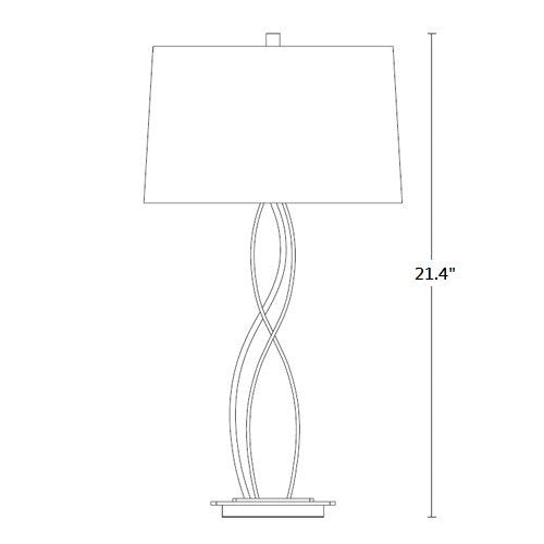 Hubbardton Forge 272687 Almost Infinity Tall 1-lt 31" Tall Table Lamp