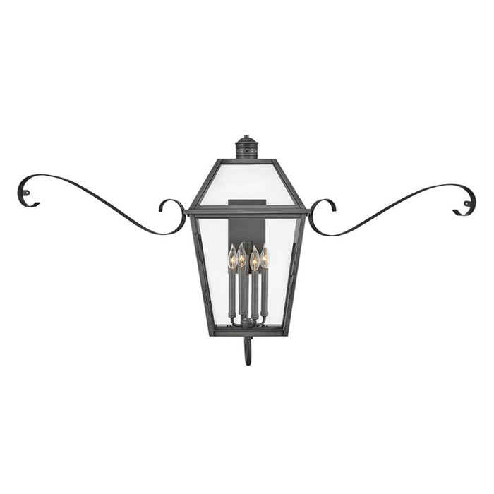 Hinkley 2774-SCR Nouvelle Medium 3-lt 50" LED Outdoor Wall Light