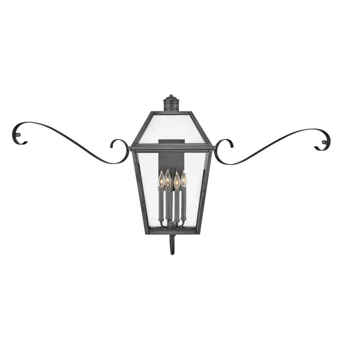 Hinkley 2775-SCR Nouvelle Large 4-lt 60" LED Outdoor Wall Light