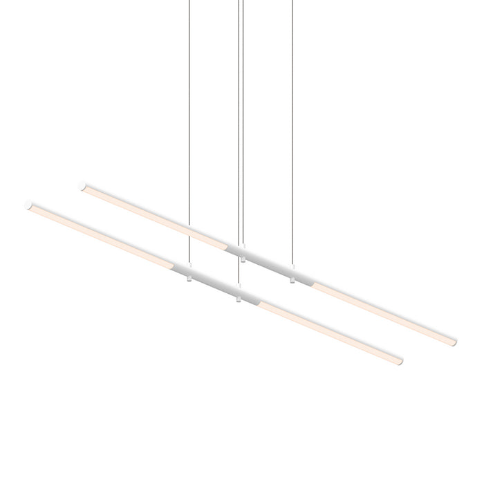 Sonneman 2801 Tik-Tak Tandem 4-lt 48" LED Chandelier