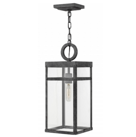 Hinkley 2802 Porter 1-lt 8" LED Outdoor Pendant