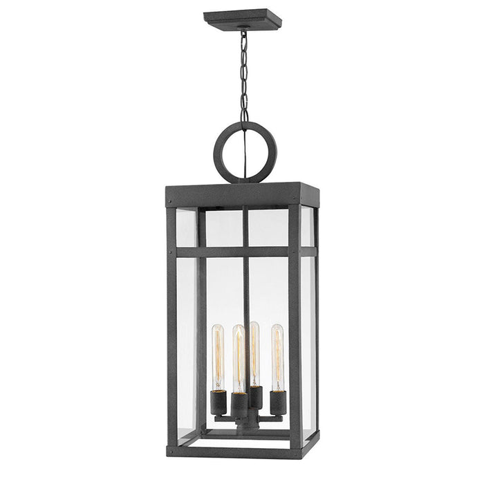 Hinkley 2808-LL Porter 4-lt 12" LED Outdoor Hanging