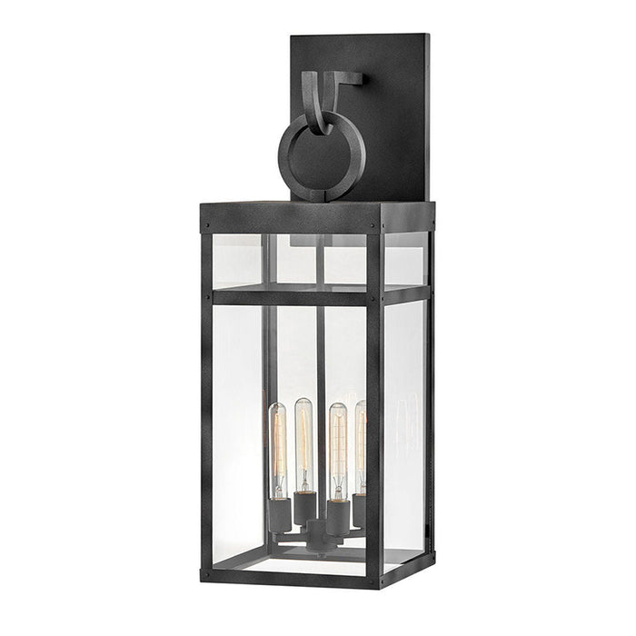 Hinkley 2809-LL Porter 4-lt 35" Tall LED Outdoor Wall Mount Lantern
