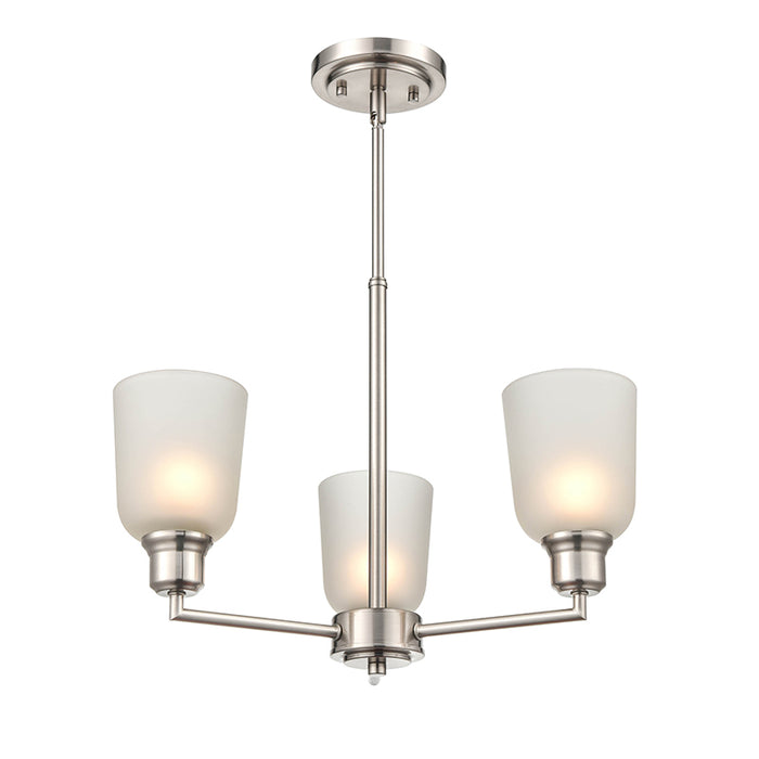 Millennium 2813 Amberle 3-lt 20" Chandelier
