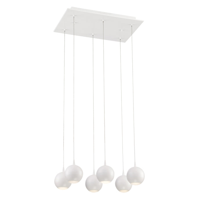 Eurofase 28168 Patruno 6-lt 19" LED Chandelier