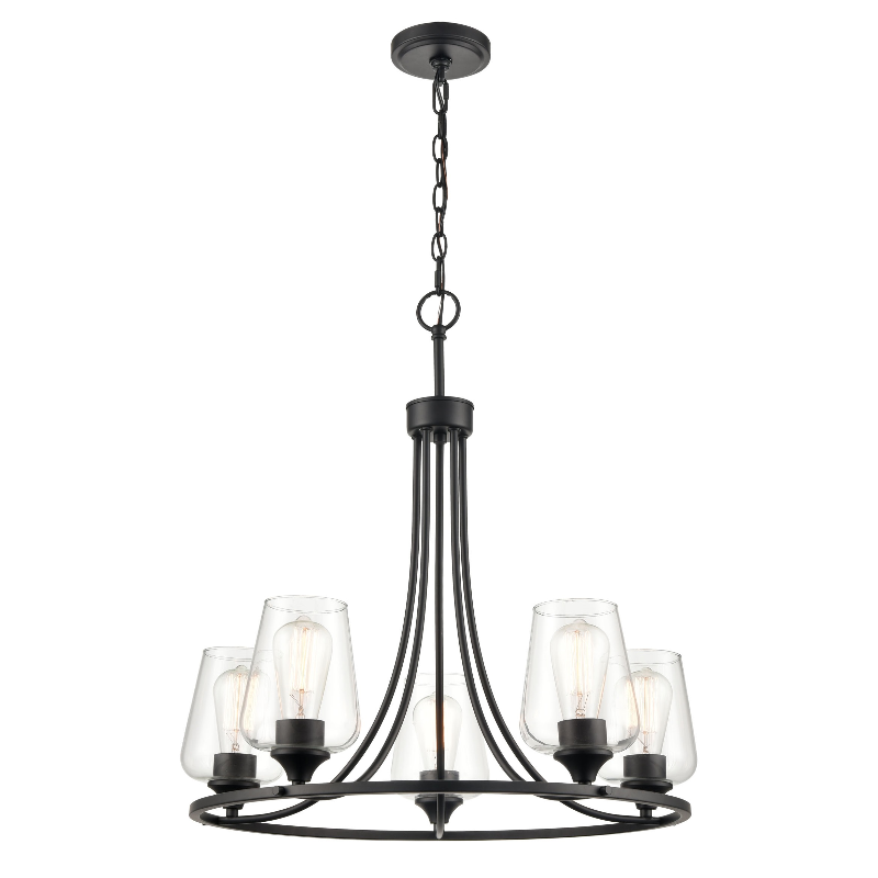 Millennium 9725 Ashford 5-lt 25" Chandelier