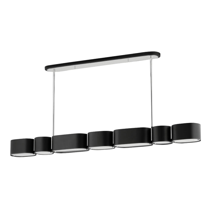 Corbett 393-54 Opal 7-lt 54" Linear Chandelier
