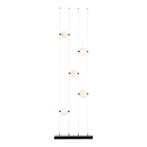 Hubbardton Forge 289520 Abacus 5-lt 28" Floor-to-Ceiling LED Lamp