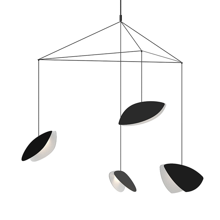 Sonneman 2904 Papillons 4-lt 54" LED Pendant