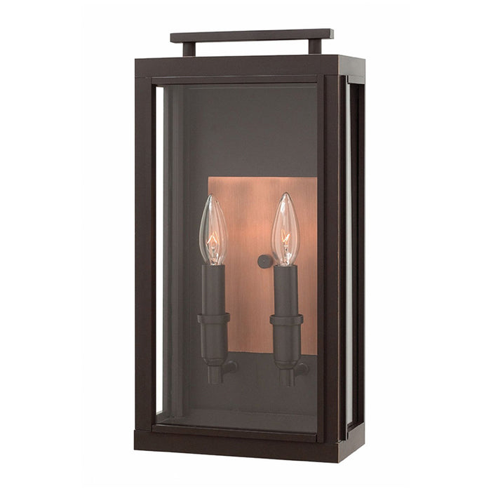 Hinkley 2914-LL Sutcliffe 2-lt 17" Tall LED Outdoor Wall Light