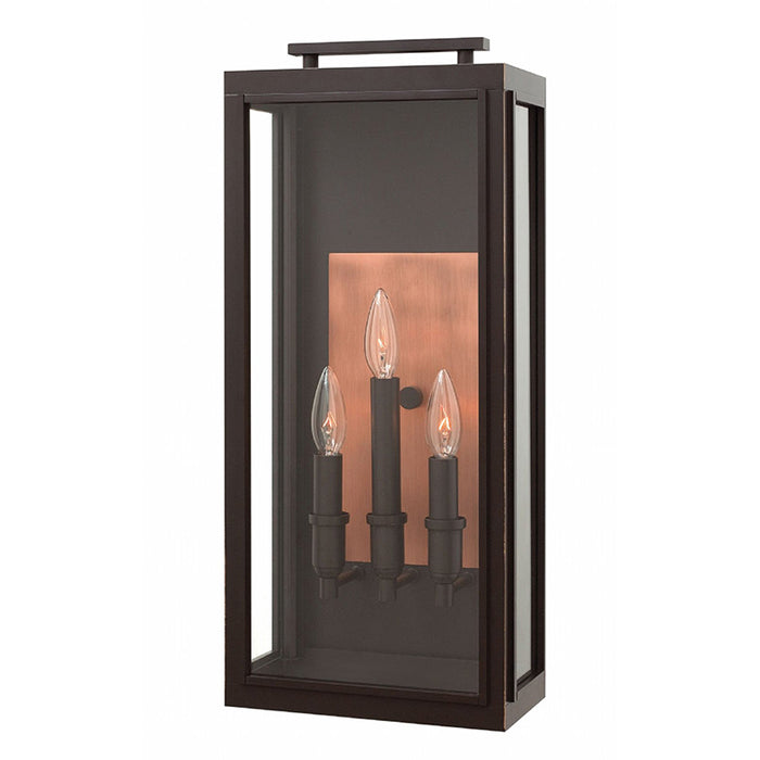Hinkley 2915-LL Sutcliffe 3-lt 22" Tall LED Outdoor Wall Light