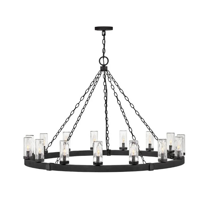 Hinkley 29209 Sawyer 15-lt 46" LED Outdoor Chandelier