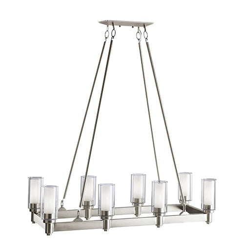 Kichler 2943 Circolo 8-lt 36" Linear Chandelier