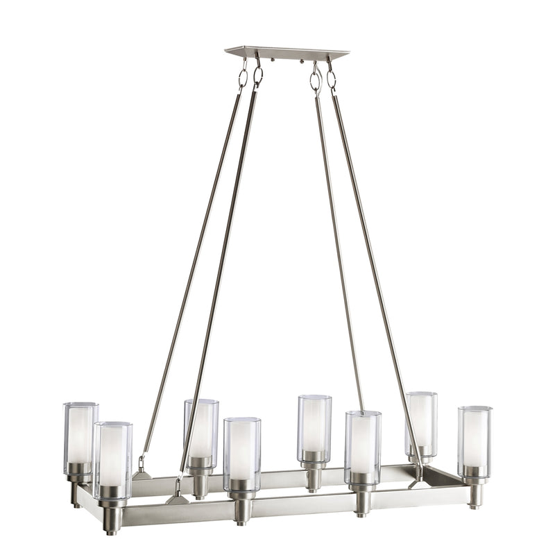 Kichler 2943 Circolo 8-lt 36" Linear Chandelier