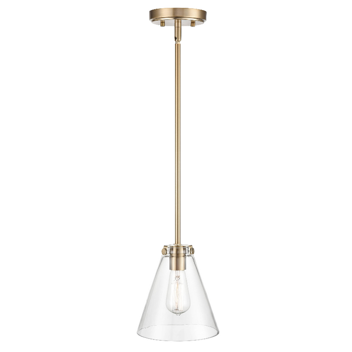 Millennium 8131 1-lt 8" Pendant-Modern Golden
