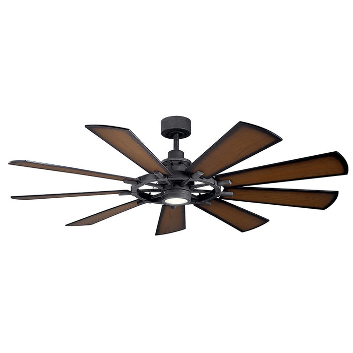 Kichler 300265 Gentry 65" Outdoor Ceiling Fan with LED Light Kit