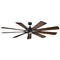 Kichler 300285 Gentry XL 85" Outdoor Ceiling Fan with LED Light Kit