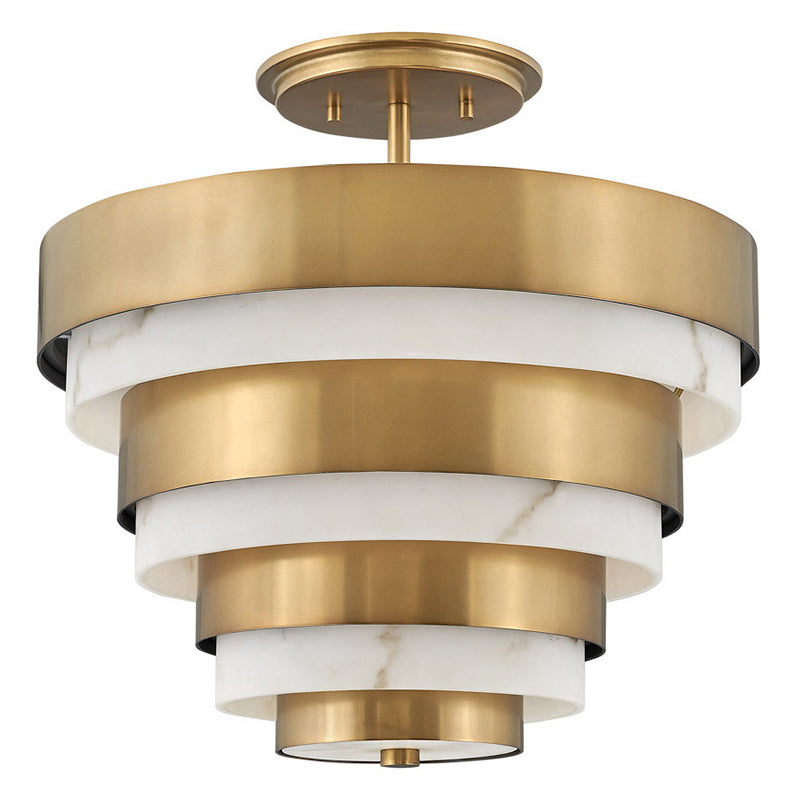 Hinkley 30183 Echelon Medium 3-lt 16" LED Semi Flush Mount