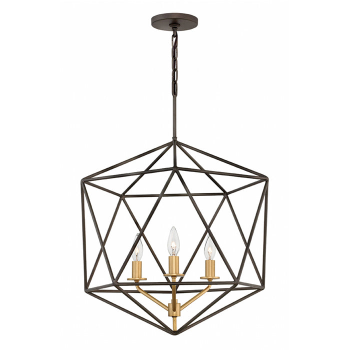 Hinkley 3023 Astrid 3-lt 20" LED Chandelier