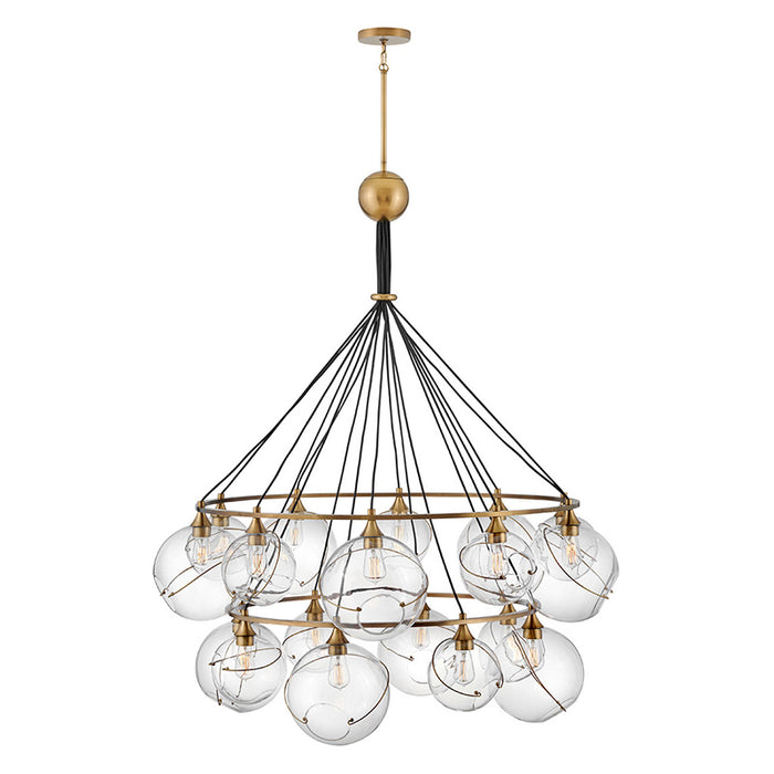 Hinkley 30308 Skye Extra Large 18-lt 53" LED Two Tier Chandelier