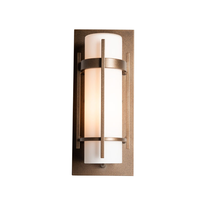 Hubbardton Forge 305892 Banded Small 1-lt 12" Tall Outdoor Wall Sconce