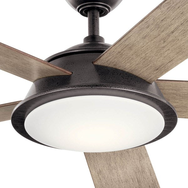 Kichler 310100 Verdi 56" Outdoor Ceiling Fan with LED Light