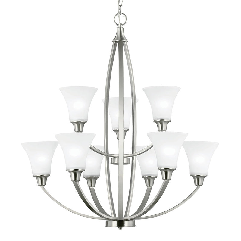 Generation 3113209 Metcalf 9-lt Chandelier