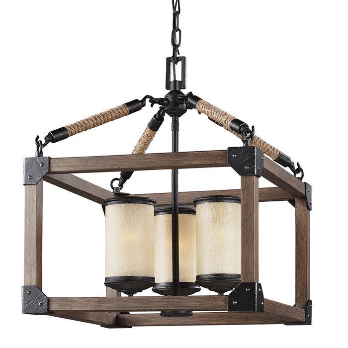 3113303 Dunning 3-lt Chandelier