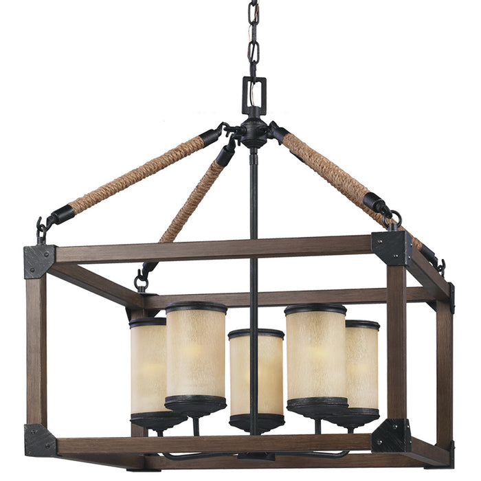 3113305 Dunning 5-lt Chandelier