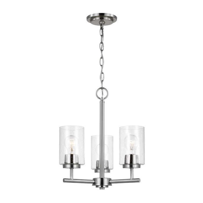 Generation 31170EN7 Oslo 3-lt 15" LED Chandelier