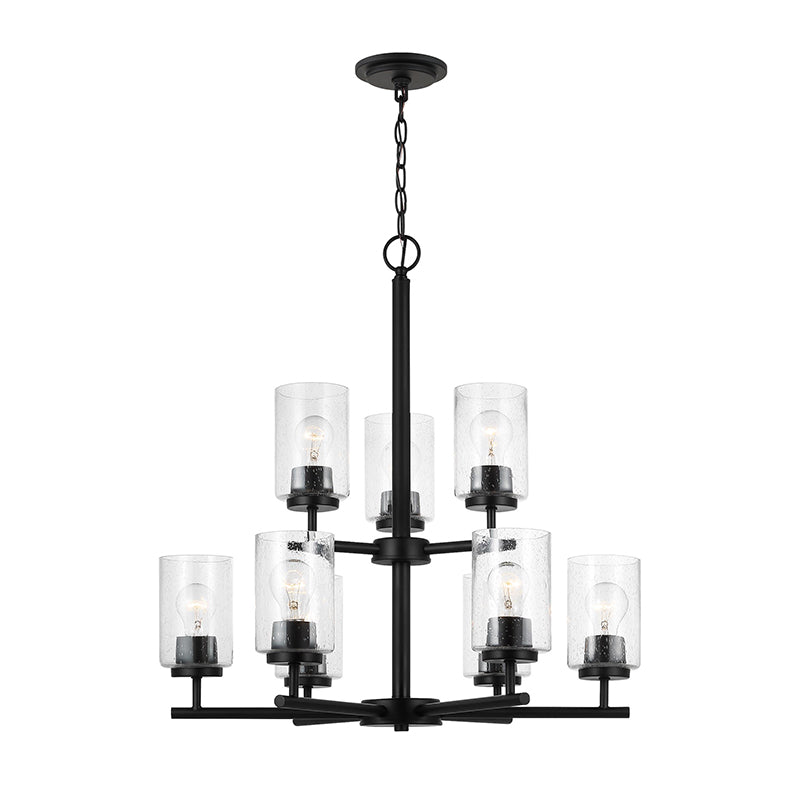 Generation 31172EN7 Oslo 9-lt 26" LED Chandelier