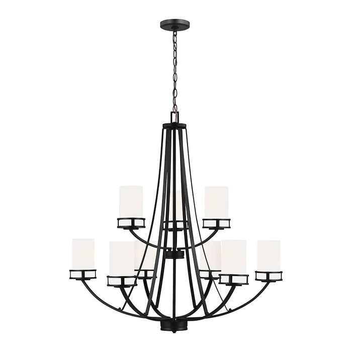 Generation 3121609EN3 Robie 9-lt 33" LED Chandelier