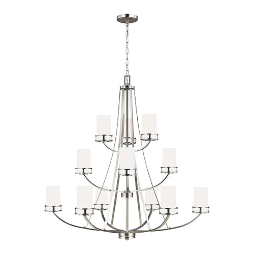 Generation 3121612EN3 Robie 12-lt 40" LED Chandelier