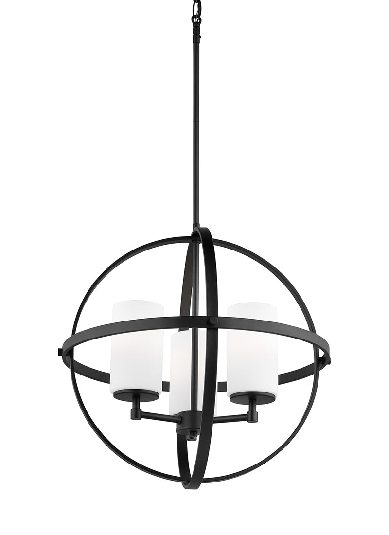 Generation 3124603EN3 Alturas 3-lt 19" LED Chandelier