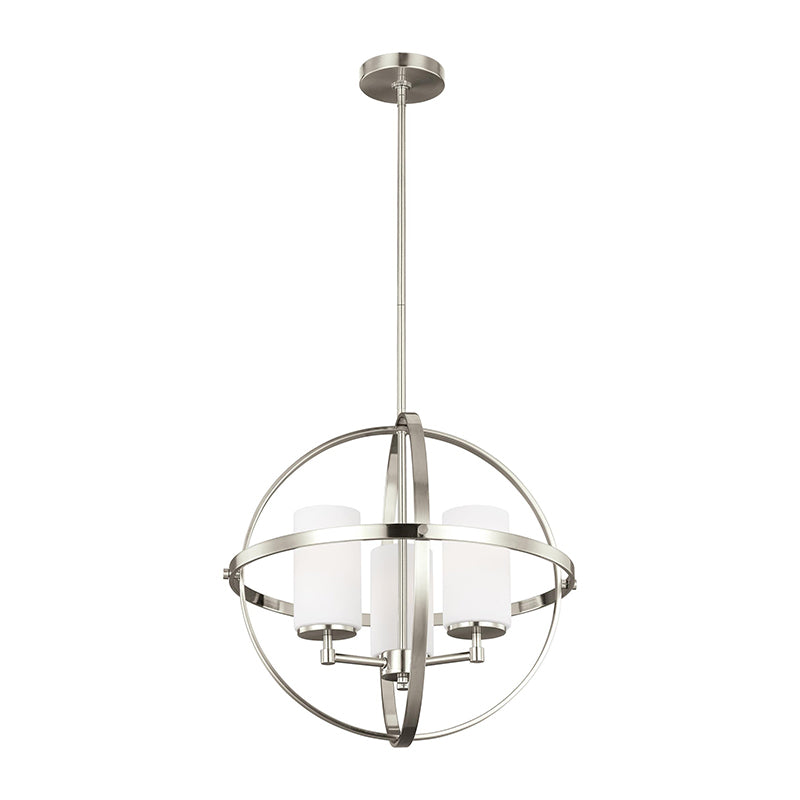 Generation 3124603EN3 Alturas 3-lt 19" LED Chandelier