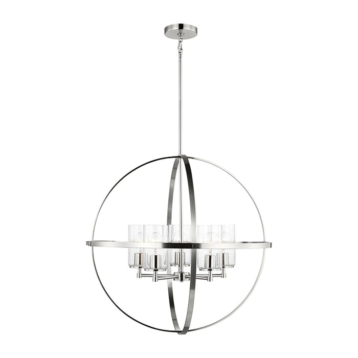 Sea Gull 3124675EN7 Alturas 5-lt 27" LED Chandelier