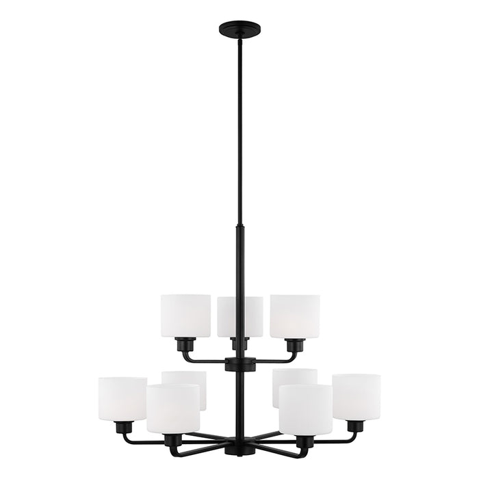 Sea Gull 3128809EN3 Canfield 9-lt 31" LED Chandelier