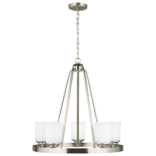 Generation 3130705 Kemal 5-lt 24" Chandelier