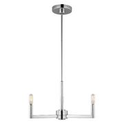 Visual Comfort 3164203EN Fullton 3-lt 20" LED Chandelier