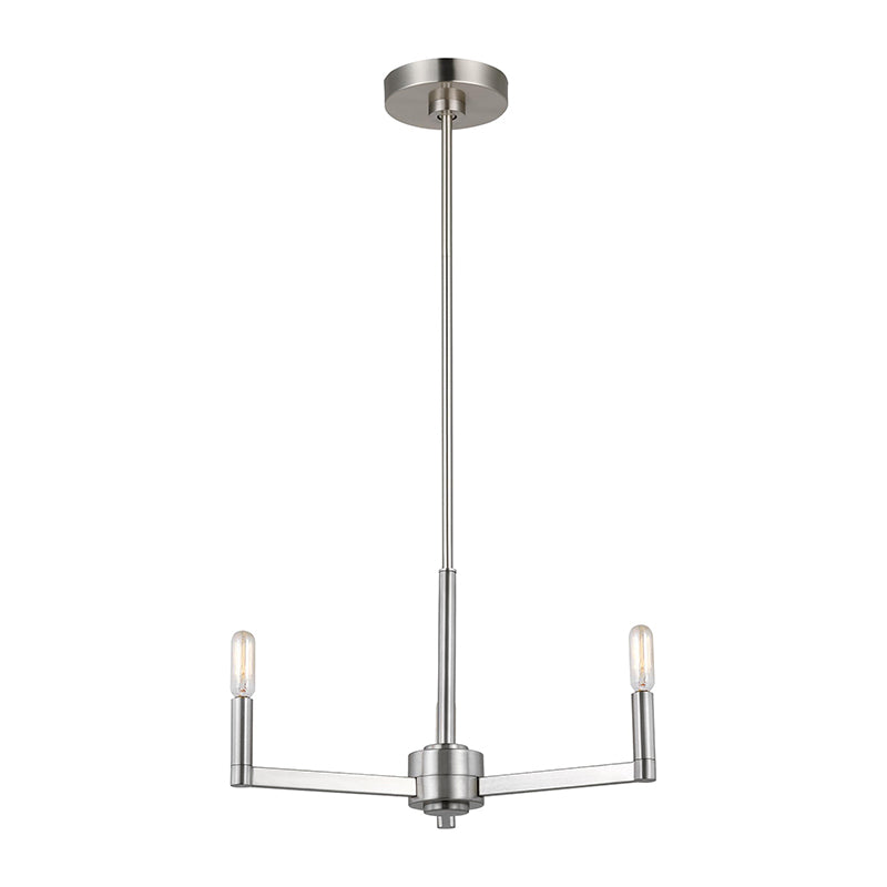 Visual Comfort 3164203EN Fullton 3-lt 20" LED Chandelier