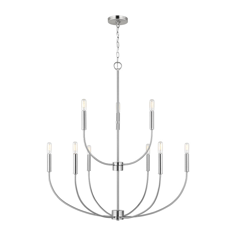 Visual Comfort 3167109EN Greenwich 9-lt 32" LED Chandelier