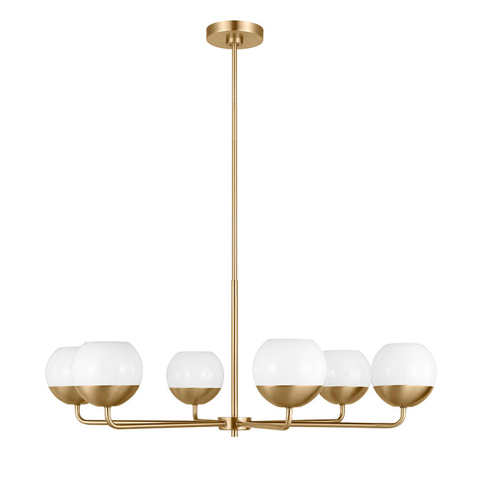Visual Comfort 3168106 Alvin 6-lt 38" Chandelier