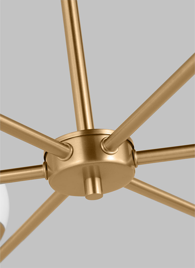 Visual Comfort 3168106EN3 Alvin 6-lt 38" LED Chandelier