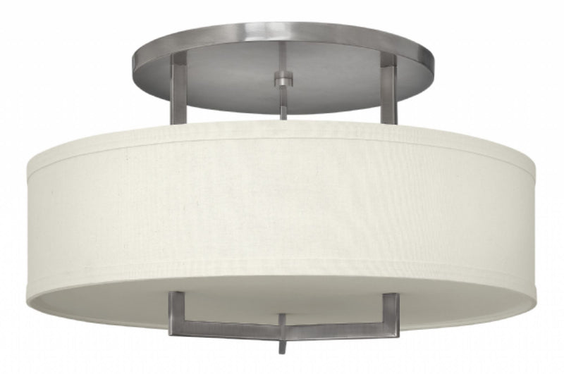 Hinkley 3211 Hampton 3-lt 26" LED Semi-Flush Mount