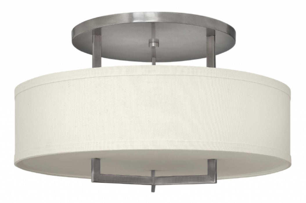 Hinkley 3211 Hampton 3-lt 26" LED Semi-Flush Mount