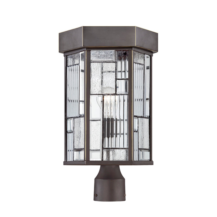 Designers Fountain 32136 Kingsley 1-lt 17" Tall Outdoor Post Lantern