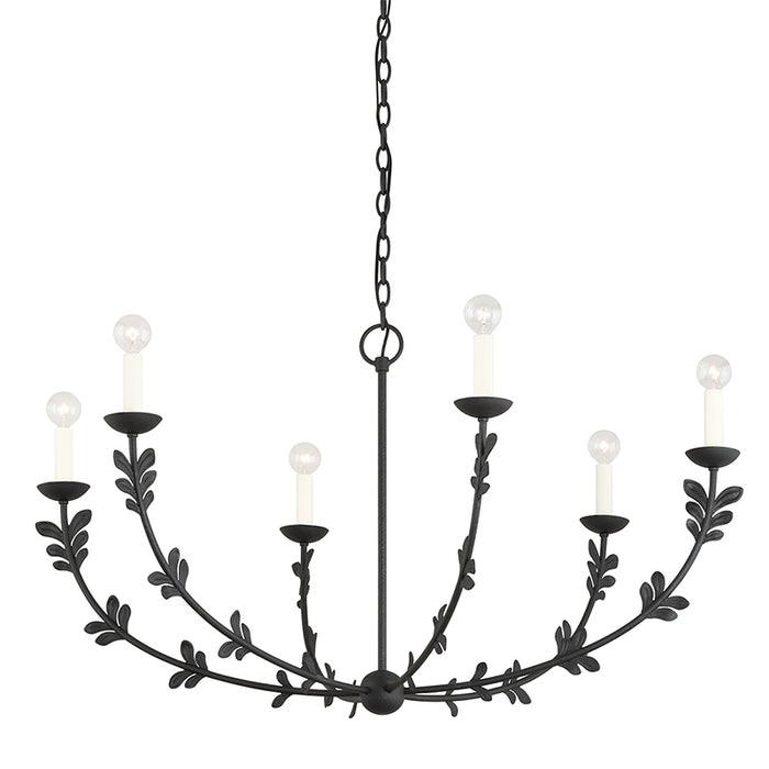 Troy F4440 Florian 6-lt 40" Chandelier