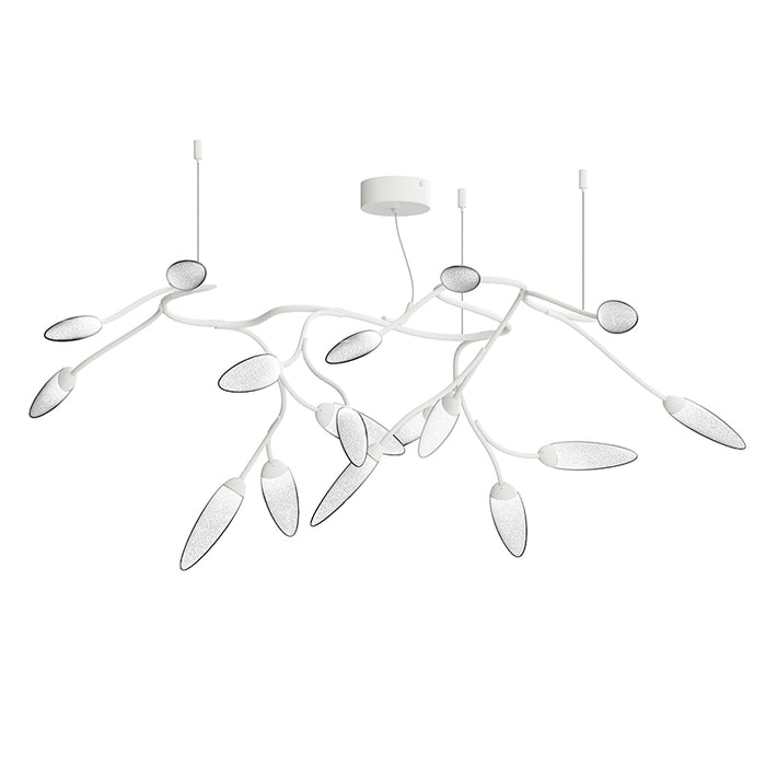 Sonneman 3287 Vines 17-lt 55" LED Semi-Flush Mount