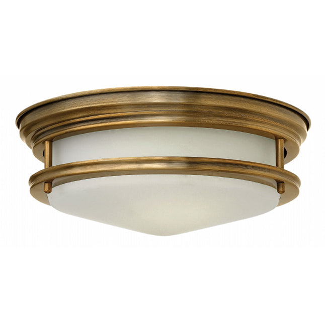 Hinkley 3302 Hadley 2-lt 12" LED Flush Mount