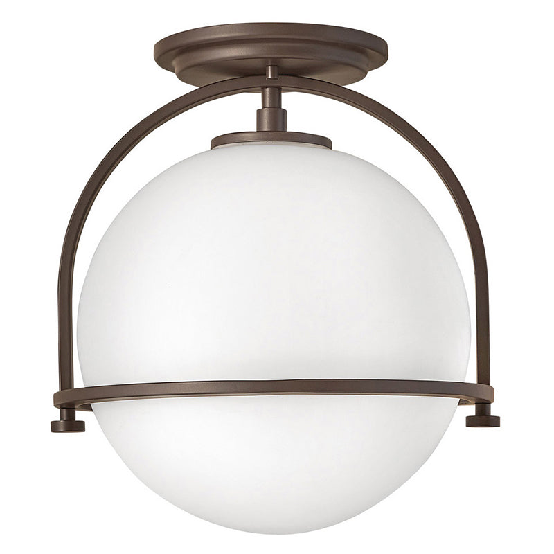 Hinkley 3403 Somerset Small 1-lt 12" LED Semi-flush Mount